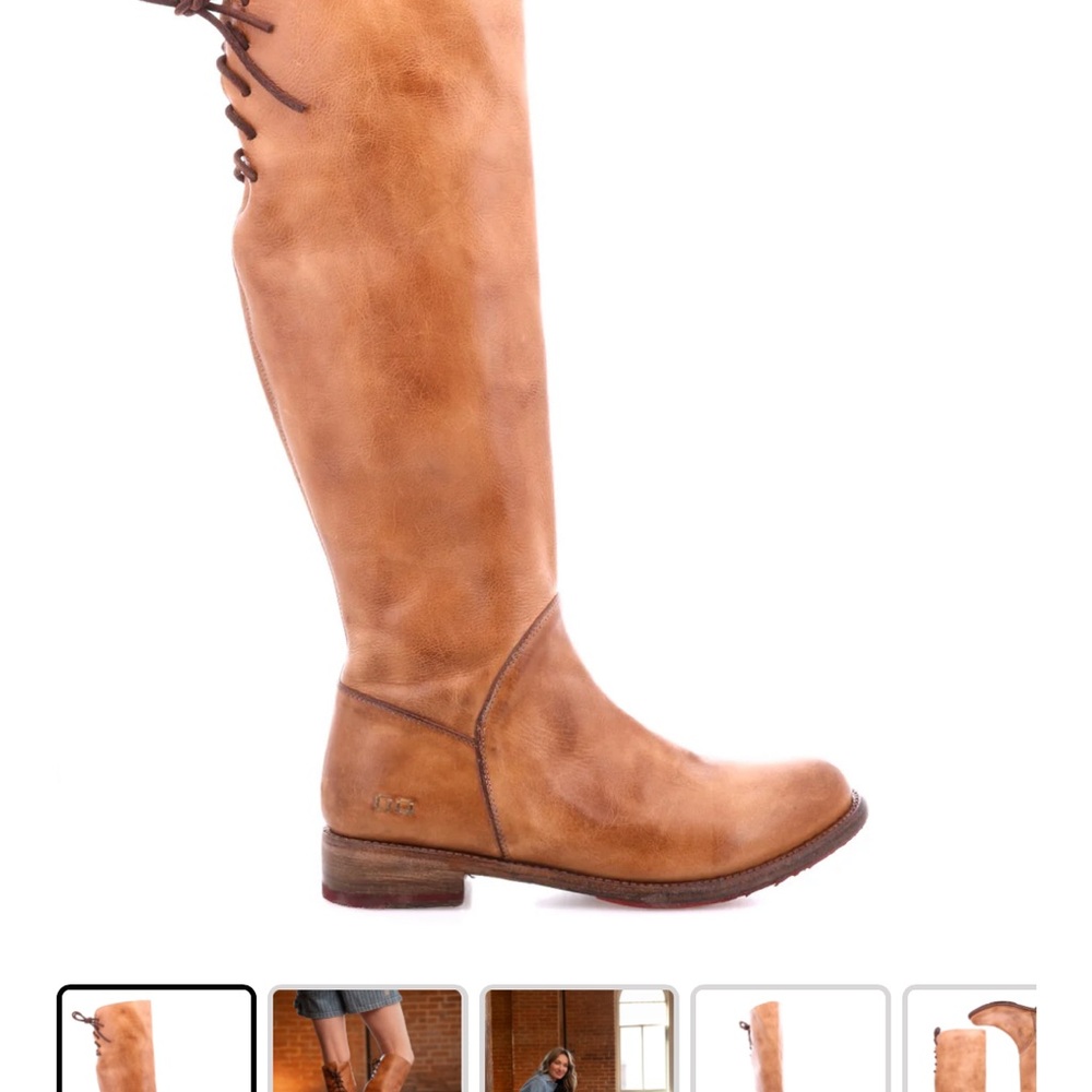 NWOT Bed Stu Manchester tall boots - Tan Rustic